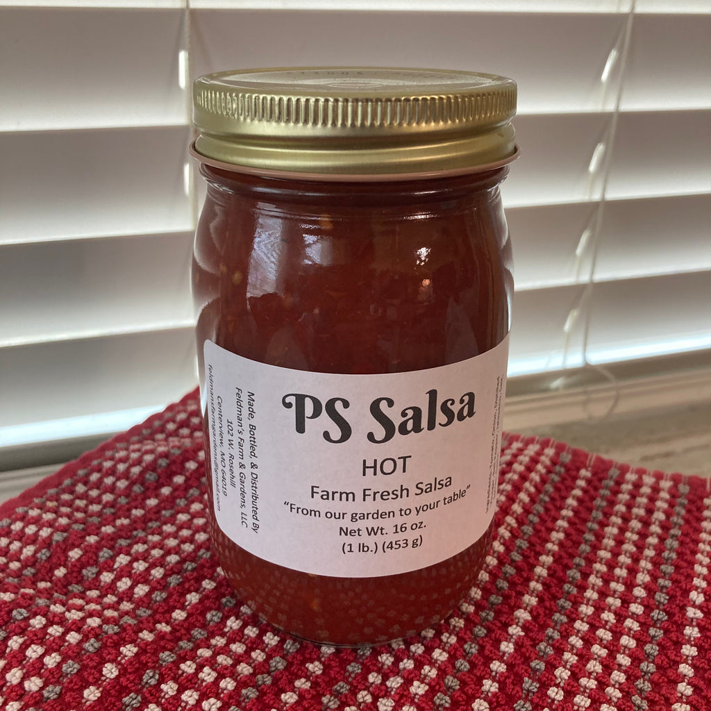 Jar of Hot PS Salsa